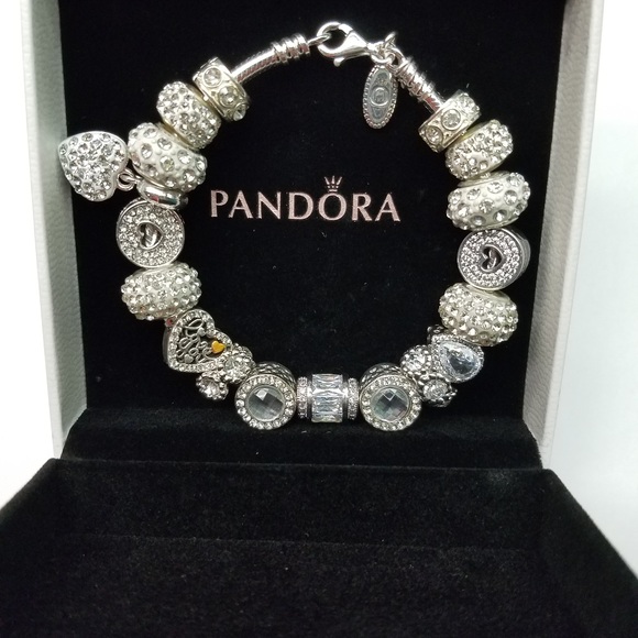 Pandora Jewelry - Authentic Pandora Sterling Bracelet/Euro CharmsNEW